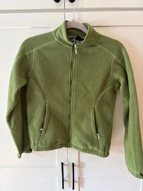 Marmot Women’s Olive Green Full-Zip Fleece Jacket